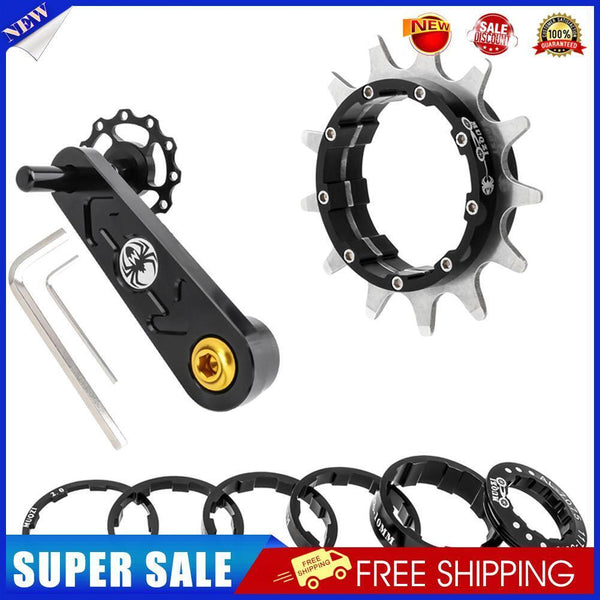 MUQZI Single Speed MTB Bicycle Cassette Freewheel Chain Tensioner Kit (13T)