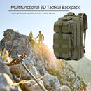 30L Outdoor Sports Waterproof Backpacks Large Storage Rucksack (Army Green)