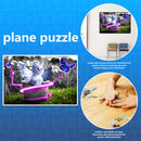 1000pcs Paper Jigsaw Butterfly Cat DIY Puzzle Adults Children Assembling Picture