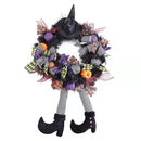 35cm Halloween Hanging Wreath Sturdy Hanging Wreath for Home Holiday Party