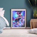 30x40cm DIY Full Round Diamond Painting Fairy Elf Picture Rhinestone Mosaic Kit