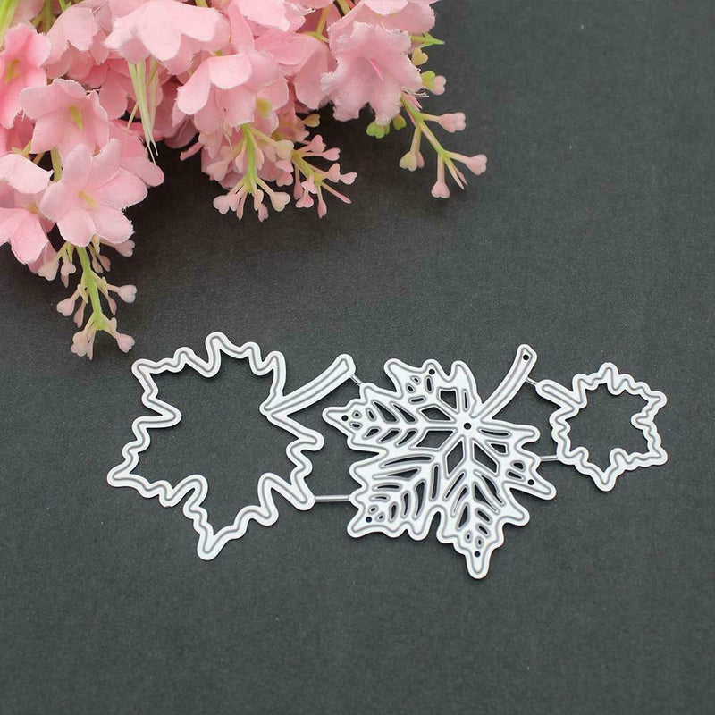 Maple Leaf Metal Cutting Dies Stencils Scrapbooking Embossing Craft Paper S7Q4