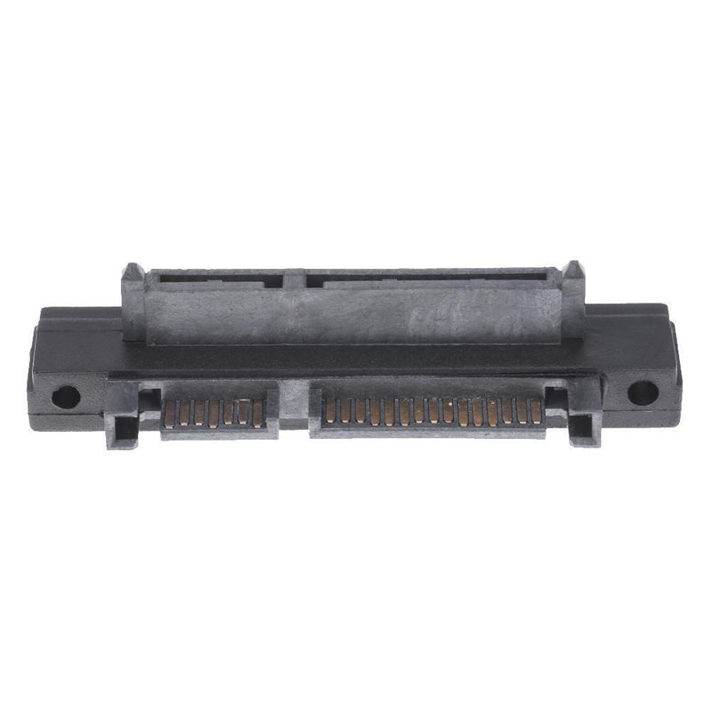 90 Degree 22Pin SATA Male to Female Port Adapter for SATA HDD SSD(Right)