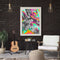 Apricot Flower Oil Painting By Numbers Canvas Coloring Picture Set No Frame