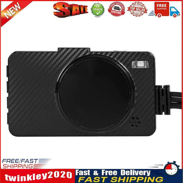 SE300 Motorcycle DVR Front+Rear View Motorcycle Dash Cam Video Recorder Newly