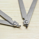 5x2pcs Left Right Folding Drop Front Desk Trunk Lid Stays Hinges (Stainles)