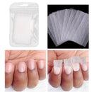 Nail Art Extension Fiber Sheet Nail Extension Gel Set Acrylic Tips Manicure Tool