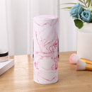 Portable PU Leather Makeup Storage Holder Cosmetic Brush Pen Cup Box (B) Newly