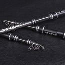 #A Portable Telescopic Fishing Rod Aluminum Alloy Fishing Poles Fishing Tackle G