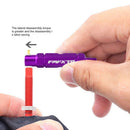 Bike Valve Core Tool Double Head Presta American Valve Core Wrench (Purple)