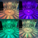 Color Rechargeable Touching Control Transparent Night Light Teacup Lamp Crystal