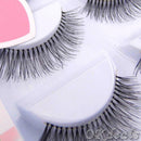 Beauty Long Thick Cross False  Eyelashes Handmade Eye Lashes Extension Black