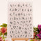 Letter Alphabet Cookie Cutter Embosser Stamp Sticky Tools Decorating G3F9