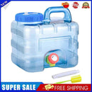 Portable Container with Faucet Camping Equipment Outdoor Water Bucket for H