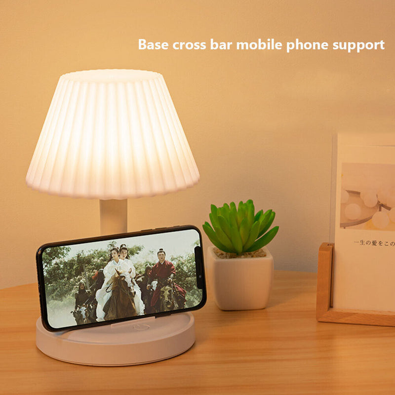 LED Desk Lamp Dimmable Bedroom Reading Eye Protection Light (4000mAh) Newly