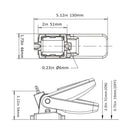Portable For Bilge Pump Boat 12V 24V 32V DC Automatic Water Level Float Switch