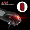 Electric Scooter Rear Fender Support Taillight Set for M365 Scooter (Black)