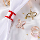 Scarf Buckle Ring Clips Scarf Clip Enamel Brooches Shawl Scarves Accessories