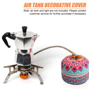 230g Gas Fuel Canister Protective Cover Outdoor Camping Gas Cylinder Storage Bag