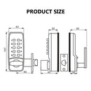 Combination Password Digital Mechanical Code Lock Entry Access Door Lock Gate