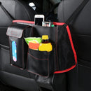 Large Capacity Tissue Box Auto Handbag Rack Car Seat Storage Bag Seat Back Net