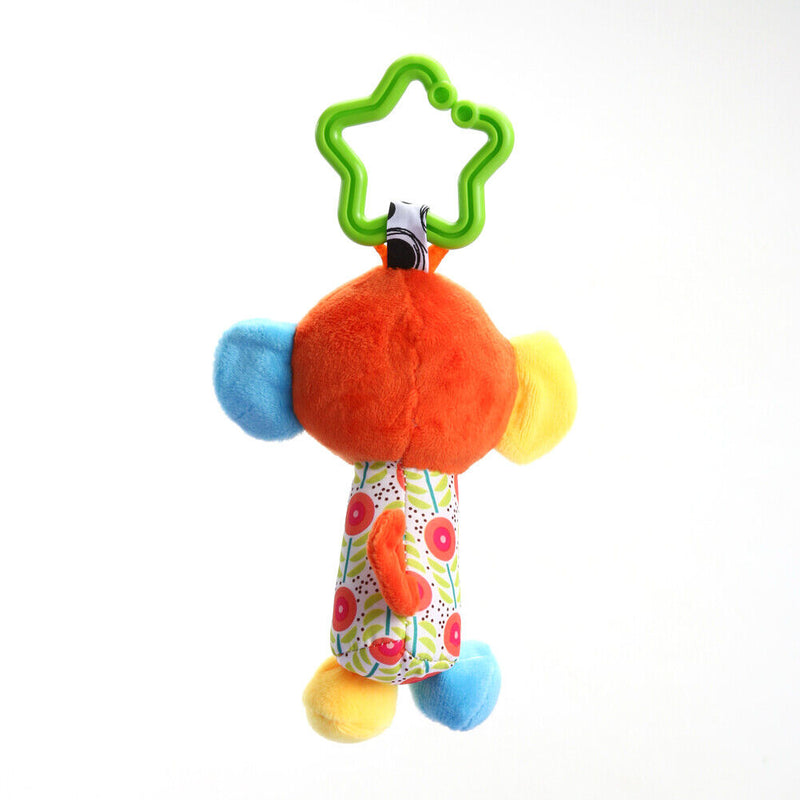 Newborn Baby Infant Handbells Developmental Bed Bells Toys (Monkey) Newly