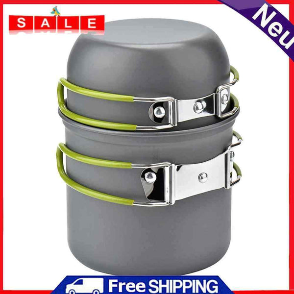 Akaddy DS-101 Outdoor Camping Cookware Set Portals Dishes Cooking Travel Bes