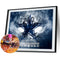 5D DIY Diamond Painting Kits Full Round Drill Cowboys Badge Mosaic Picture Craft
