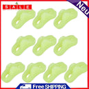 Outdoor Camping Luminous Awning Anti-slip Triangle Tent Rope Buckle (10pcs)