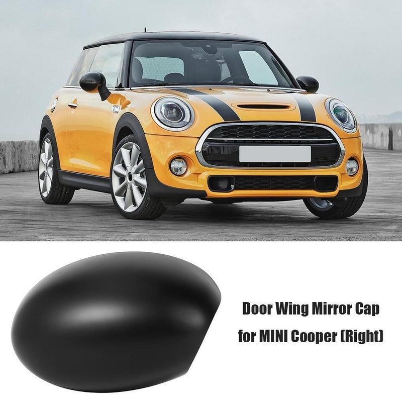 Side Mirror Cover Door Wing Mirror Cap for MINI Cooper R52 R50 R53 (Right)