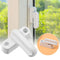 Wardrobe Door Window Latch Flat Handle Sash T-lock T-shape Safety Lock