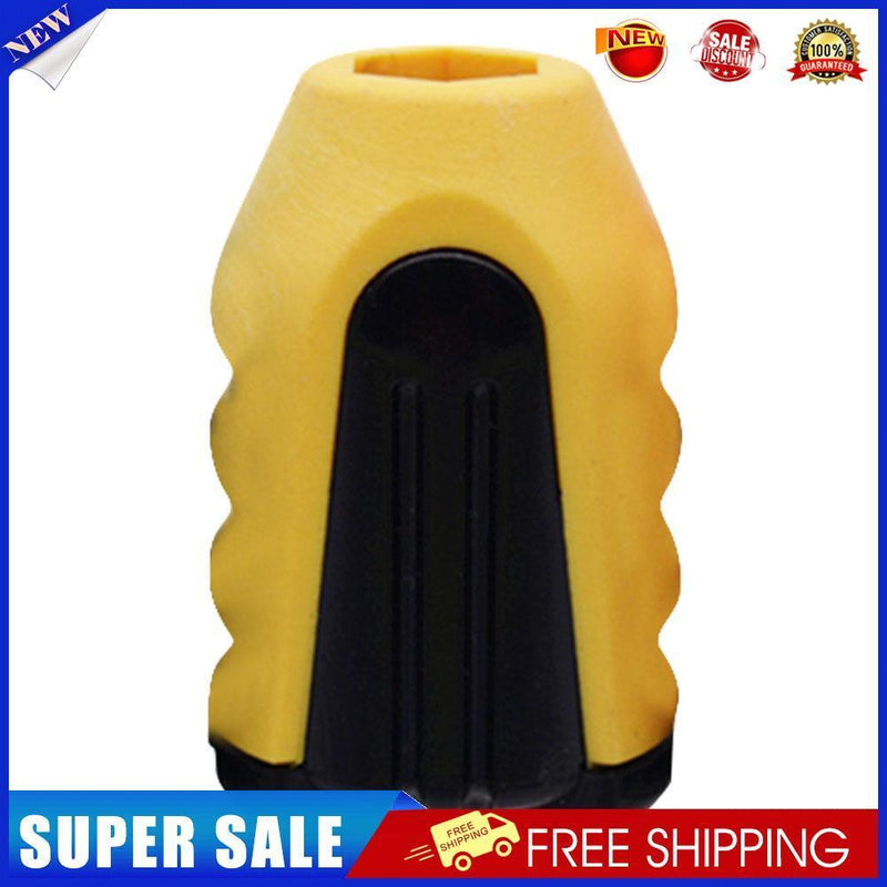 Strong Magnetizer Drill Bit Magnetic Ring Magnet Screwdriver Bits (Yellow)