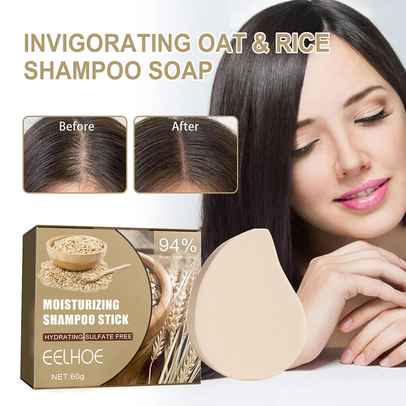 Hair Soap Split Dry Damaged Hair Thickening Soap for Nourishing Hair Care Smooth
