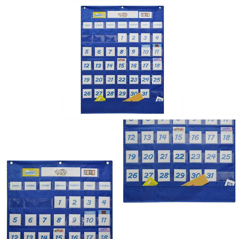 Early Childhood Insert Card Mixed Sound Calendar Bag Pocket Teaching Aids
