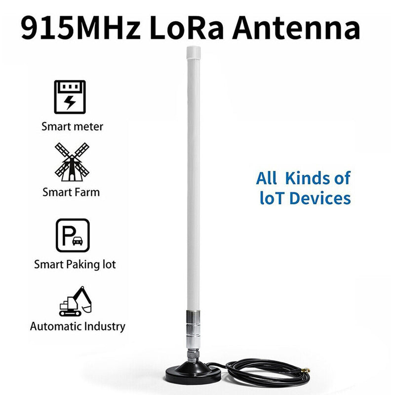 3/4/5dBi 902-928MHz for Helium Miner Antenna+Magnetic Base Outdoor Signal Booster