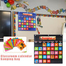 Kindergarten Pictures Circle Time Child Educational Pocket Chart Color Calendar