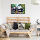5D DIY Full Drill Diamond Painting Panda Embroidery Mosaic Kit Living Room De