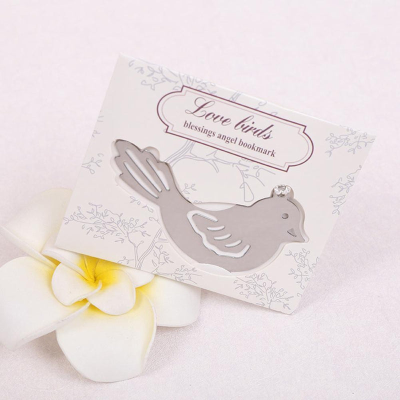 Creative Wedding Gift, Pretty Bird, Metal Tassel, Bookmarks in Action