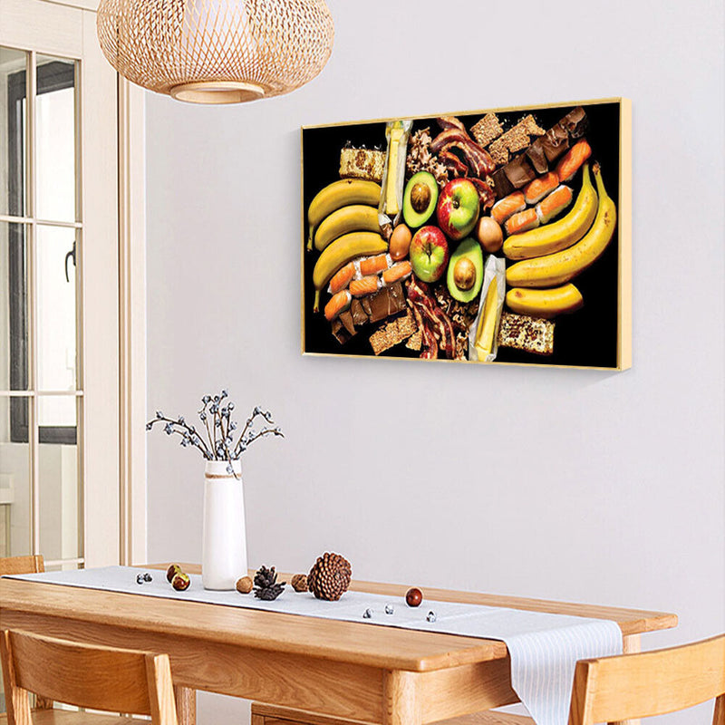 5D DIY Diamond Painting Full Round Drill Rhinestones Fruit ?Cross Stitch Pi