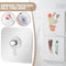 Adhesive Wall Hooks Damage-Free Self Adhesive Hooks for Bathroom Kitchen Wall_