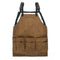 Multifunction Apron Collector Waxed Canvas Work Apron B3J6 Waterproof A1E1