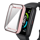 Soft Protective Guard for Huawei Bracelet 6 Watch Screen Protector (Pink) Newly