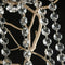 Crystal Acrylic Clear Bead Chandelier Garland Hanging G6C3 3.3 FT Decor W1A6
