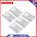 Everpert 5 Pieces 3X Credit Card Shape Magnifiers Clear Magnifier Fresnel Lens
