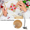 Magnifying Glass Desk Lamp with Clamp for Diamond Painting Cross Stitches