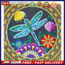 Partial Special Shape Crystal Drill Picture Dragonfly Diamond Painting Draw