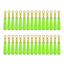 30pcs Copper Head Drift Fish Floats Rotation Buoy Seat Fishing Bobber (L)