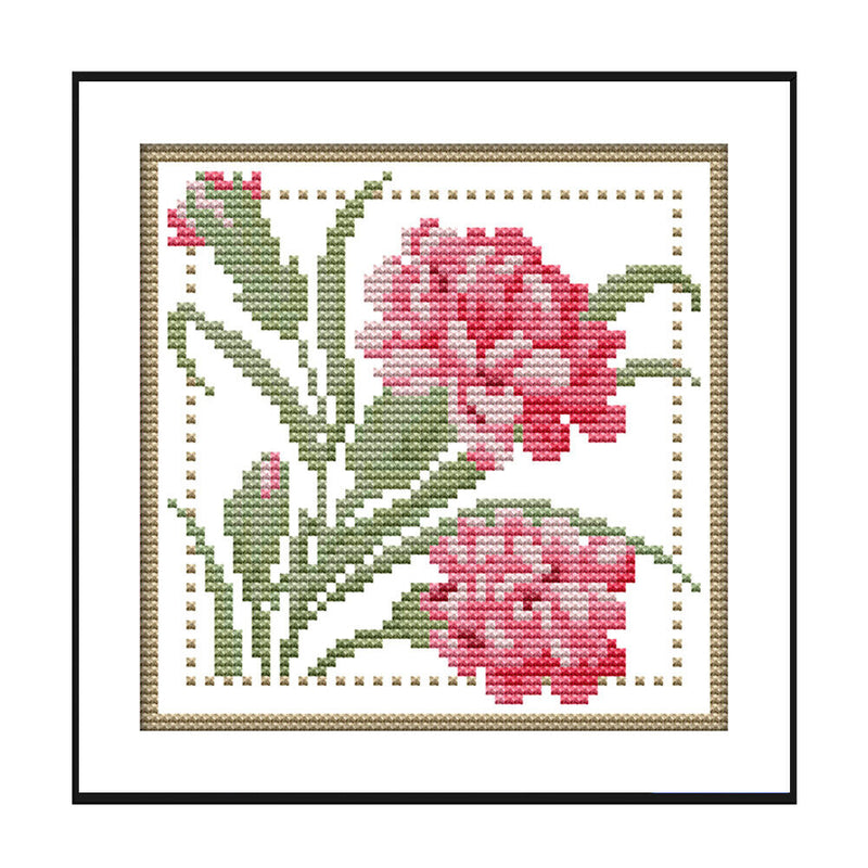 Partial Cross Stitch Kits January 14CT Counted DIY Needlework Decor (H423)