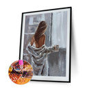 5D Diamond Painting Oil Painting Girl Full Round Drill Rhinestone Picture