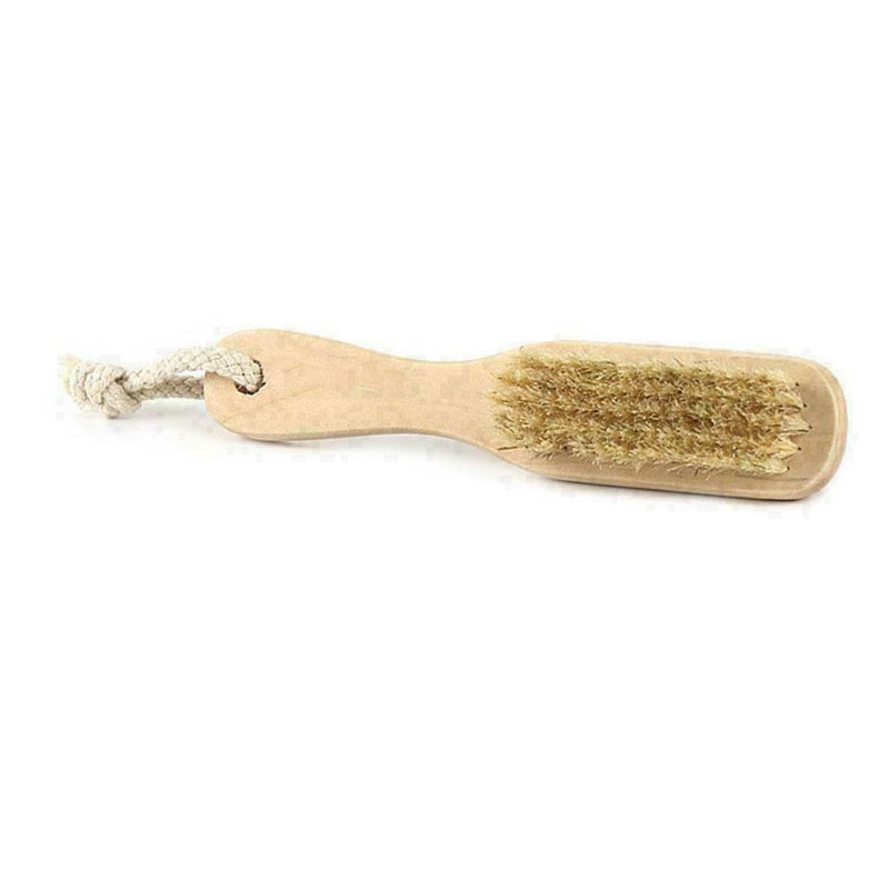 1x Wood Handle Pumice Stone Foot Cleanser Brushs Feet Remove S9F2 I9Y2 F0H6